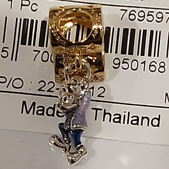 Auth Pandora Disney Parks Shine 50TH ANNIVERSARY MICKEY Dangle Charm 769597C01 - Picture 6 of 15